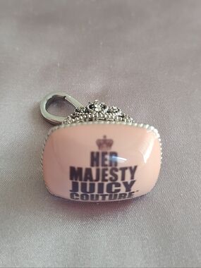 Vintage Juicy Couture Crown Pillow Charm